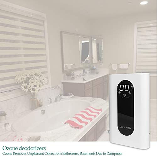 Ozone Generator Air Purifier, 2021 New Models More Powerful 500Mg/H Ozone Machine, O3 Deodorizer For Air, Water, Vegetable And Fruits #TOP3