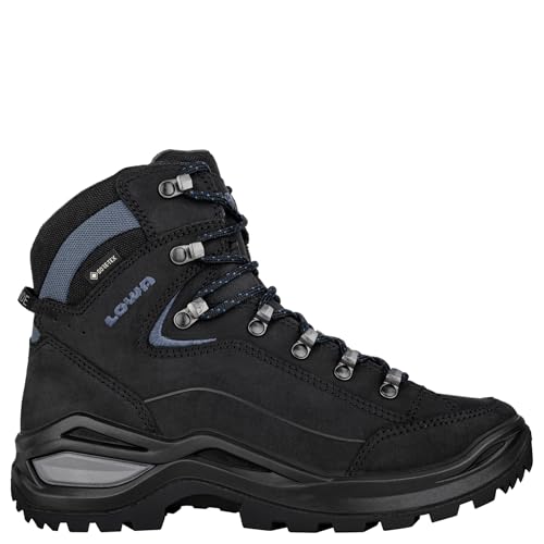 LOWA Stiefel mittel RENEGADE EVO GTX MID Ws schwarz/blau, 41
