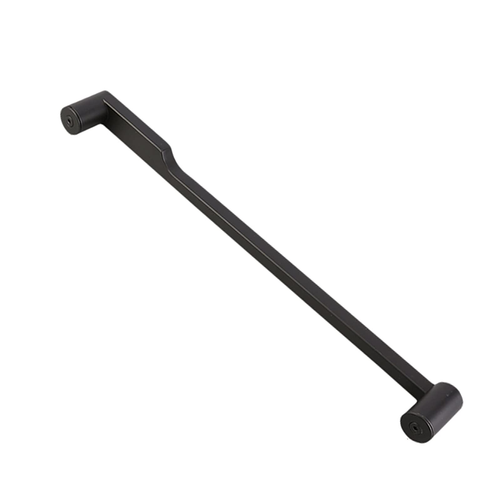 Poignée de porte de douche barre d'appui de poussée traction pour verre inox B