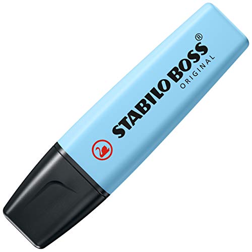 Image of STABILO BOSS Original Pastel Highlighter, Breezy Blue,5mm,70 /112