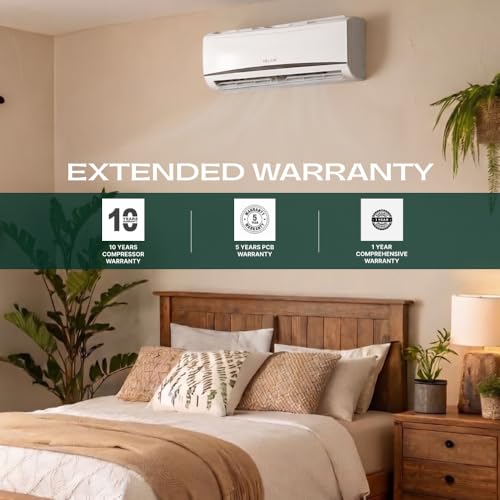 Image of Helium Smart Inverter Split AC, 0.8 Ton, 2027 New 3 star rated, 2700 W Cooling Capacity, App Controlled, AI Energy Saving, Gas Leakage Detection, 100% Copper | 083HAI26AESC