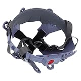 VALICLUD Helmfutter Einsatz für Anstoßkappe aus Nylon und Schwamm Stoßfest und Leicht Verstellbar für Schutzhelme im BAU und Schweißbereich