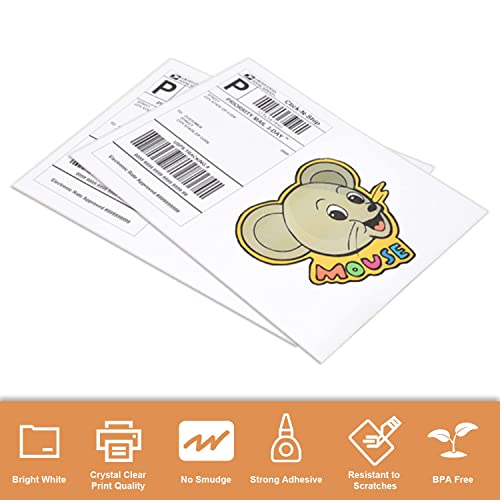 Autocollant pour bac de rangement d'adresse grand format pour éviter les pertes de colis - 3