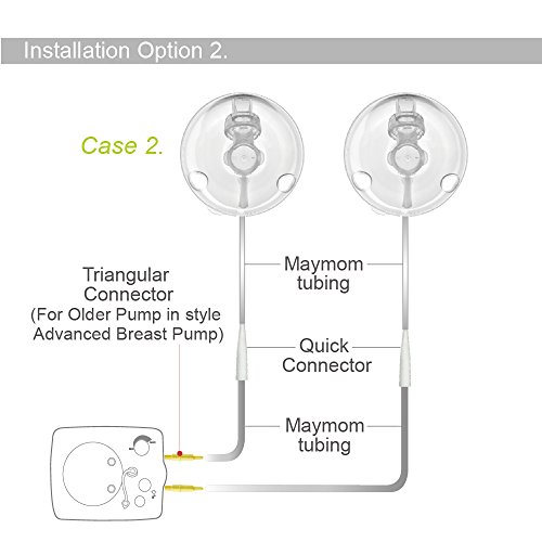 Kit de tubos Maymom compatible con Freemie y Medela miniatura 5