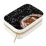 La versatilidad es clave con esta caja de almacenamiento de joyas. Los compartimentos pueden contener cualquier cosa, desde anillos y aretes hasta collares y pulseras, por lo que puedes mantener todas tus joyas en un lugar conveniente.