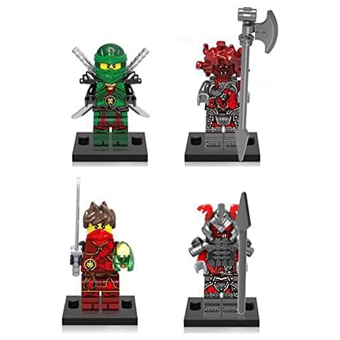 ZHTBATE 8 Pcs Minifigures advent calendar collection Mini Figure set series custom Collectible Minifigure for all Brick Compatible with ninjago Cover