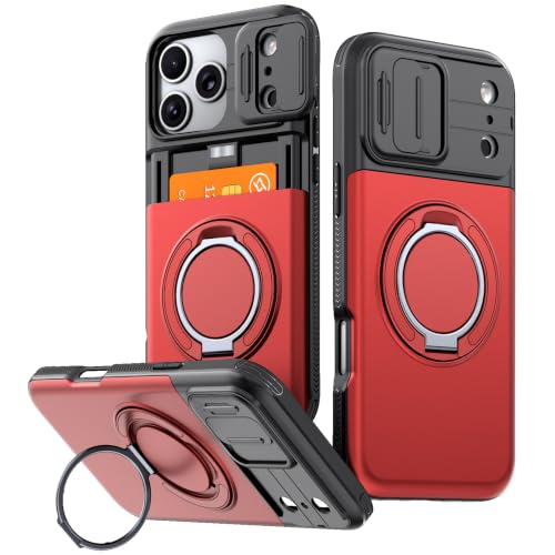 iPhone 15 Pro �p �P�[�X 360�x��]�X�^���h �����O�t�� �J�[�h���[ ���ϋv�� �ϏՌ� �w��h�~ �����Y�ی� ���b�h | ��phone15 Pro �p �P�[�X �B���J�[�h�X���b�g�t���X���C�h�J�����v���e�N�^�[ �X�^���h�@�\ ���[�� �w�� �S