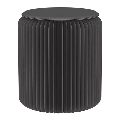 Tabouret de pied rond rétractable et portable comme chaise de maison