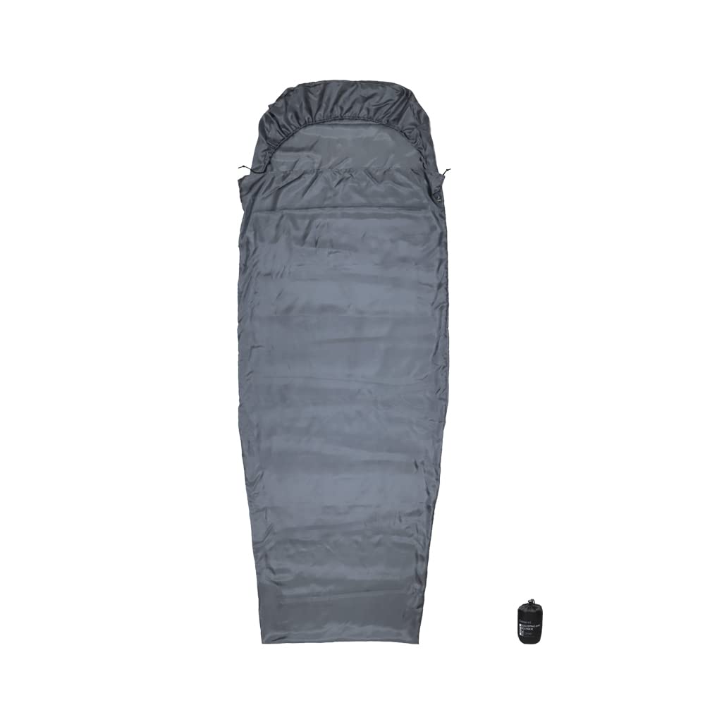 BROWINT Silk Sleeping Bag Liner, Silk Sleep Sack, Extra Wide 87"x43", Lightweight Travel Sheet for Hotels, More Colors for Option, Reinforced Gussets