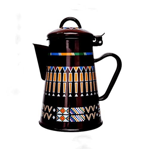 Tetera de café de goteo fino Hervidor de goteo Cafetera Cocina de inducción Gas General Boda Suministros de cocina (Color: Negro, Tamaño: Talla única) (Negro Talla única)