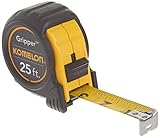 Komelon 5425 Gripper Acrylic Coated Steel Blade 25-Inch by 1-Inch, Black