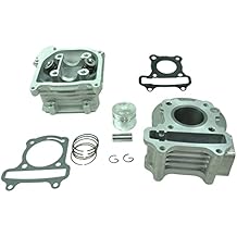 49cc Chinese Scooter Cylinder Piston Top End Kit For Gy6-50 Qmb139 Motors