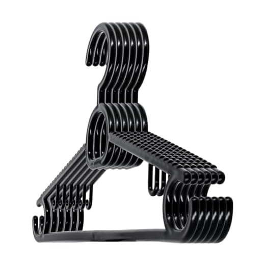 Kit Cabide Preto Adulto Com 50 Unidades Antideslizantes Cabide Calça