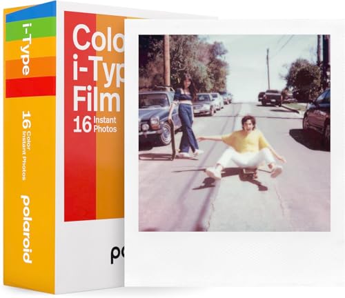 Image of Polaroid Instant Color Film for i-Type Cameras 2 Pack of 8 Instant Photos (16 Total) Bundle with a Cleaning Cloth