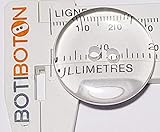 Ø 20 mm - 3 dick - 2 Löcher für schnelles Nähen und perfekte Nähte.