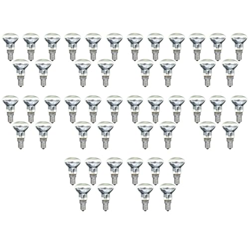 Ampoule Lave E14 R39 30W à vis réflecteur transparent lot de 50 pièces pour lampes à incandescence