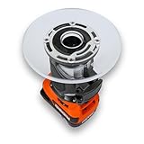 WOOD GRAIN JUNKIE® TrimFit Pro® ROUND Router Base Plate, Pre-Drilled Compatible with Ridgid and Ryobi Compact Routers