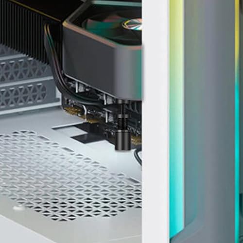 Soporte de GPU, soporte magnético ajustable de aluminio para tarjetas gráficas, soporte para GPU, soporte para tarjetas de video antihundimiento, soporte compacto de chasis ITX, antiflexión - imagen 2