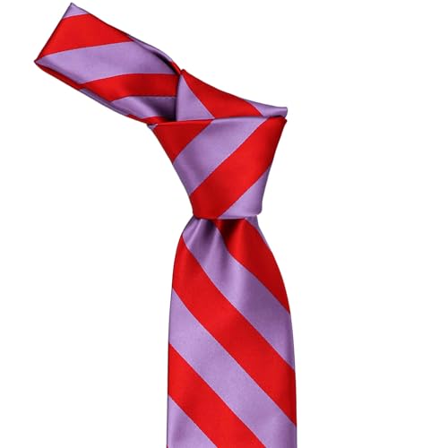Image of tiemart Men's Striped Tie Standard Length