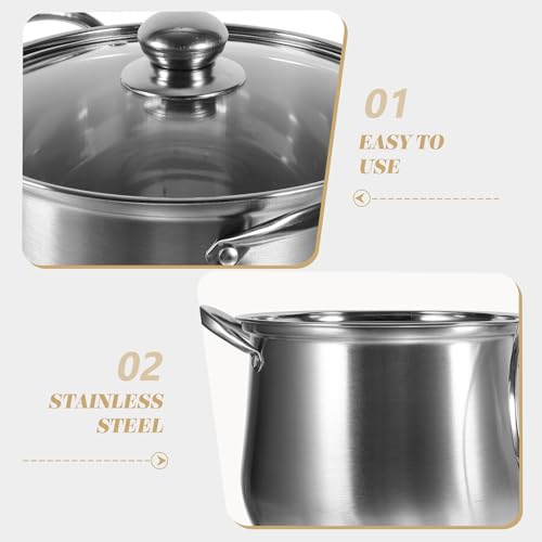 Marmite inox durable au design épuré et finitions soignées - 7