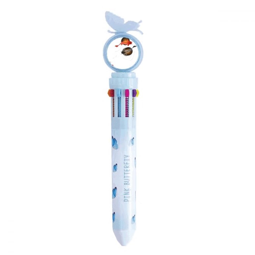 Stylo à bille rétractable multicolore pour égayer vos prises de notes à l'école - 4