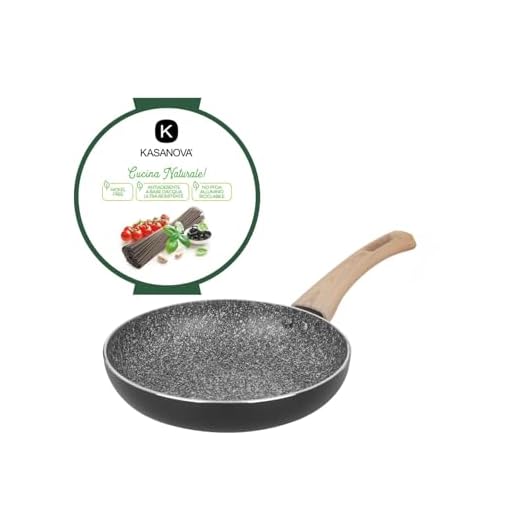 KASANOVA Padella 20 cm Black Stone