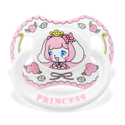 LittleForBig Bigshield Generation-II Adult Sized Printed Pacifier Little Beauty Pattern