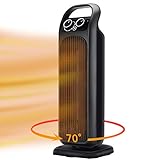 【Sofort-Wärme】 Schnelle Hitze innerhalb von 2 Sekunden, Viel schneller warm als die normale Heizung. Stecken Sie den Heizlüfter ein und heizen er Räume rasch auf die gewünschte Wohlfühl-Temperatur. Mit dem Schnell-Heizlüfter von können Sie schnell, sicher und energieeffizient bei geringem Stromverbrauch heizen.