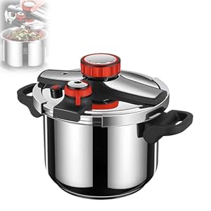 Generisch Edelstahl 316 Schnellkochtopf 6L Modell Pro