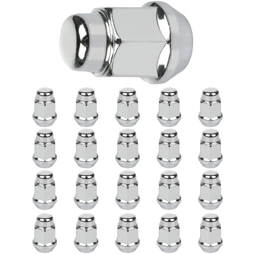 Image of SCITOO 7 /16 inch-20 1.395 inch(35.4mm) Length Lug Nuts for Chevy 1950-1990