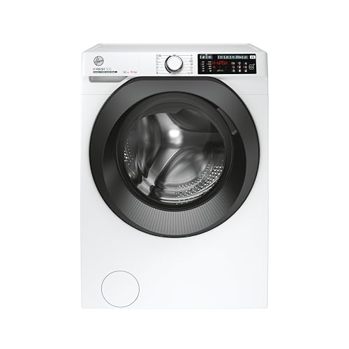 Hoover H-WASH 500 Lavatrice Slim 10 Kg, Libera Installazione, Carica Frontale, Classe A-15%, 1400 Giri, App hOn, Programma Hygiene, Cicli Care, AxLxP 85x60x44 cm, Bianca - HW 410AMBC7/1-S