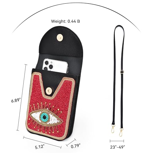 Small Crossbody Bags for Women Designer Gypsy Cell Phone Bag Boho Shoulder Wallet Purse3