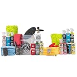 Chemical Guys 16-Piece Arsenal Builder Car Wash Kit, Foam Gun, Bucket + Car Cleaning Kit for Interior & Exterior, Great fo Dads & DIYers (Works w/Pressure Washer)