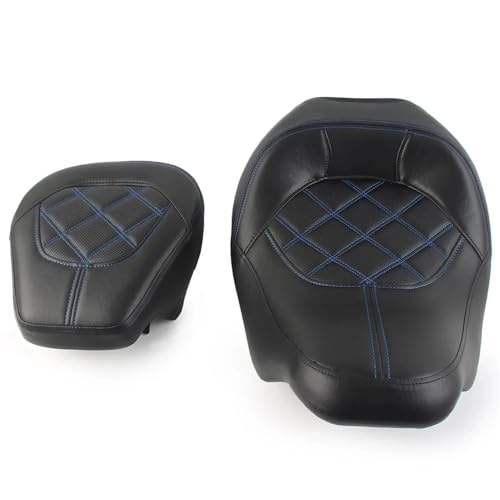 Asiento Touring para moto Street y Electra Glide ideal para viajes largos en pareja 7