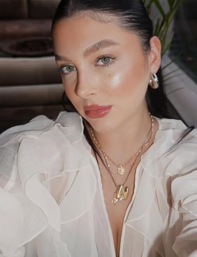 Shiyifa Womens Sheer Ruffle Blouse V Neck See Through Chiffon Ruffled Tops Summer Going Out Tops2