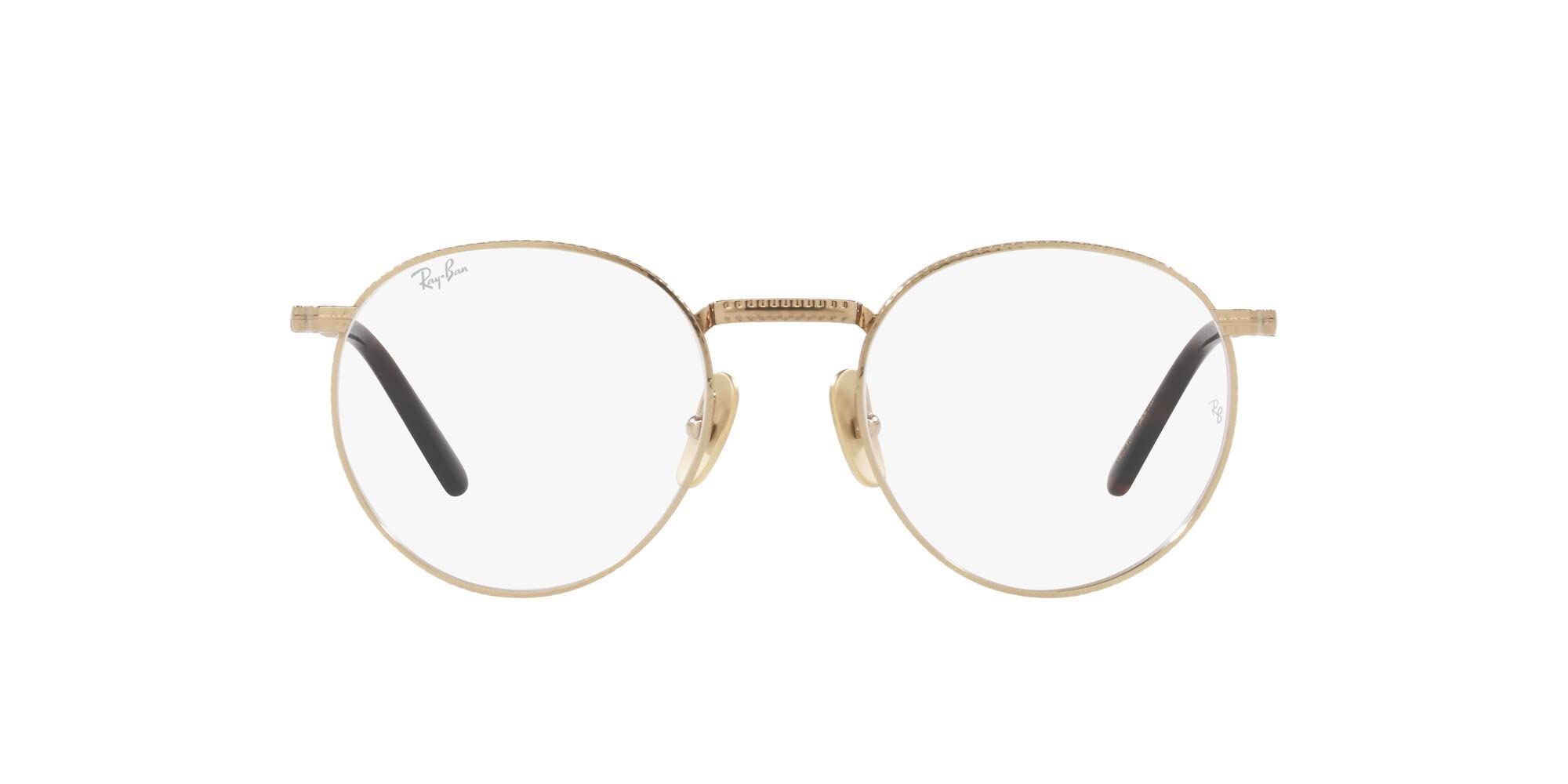 Ray-Ban Unisex okulary oprawki, Złoty/Obiektyw Demo, Złoty/Obiektyw Demo