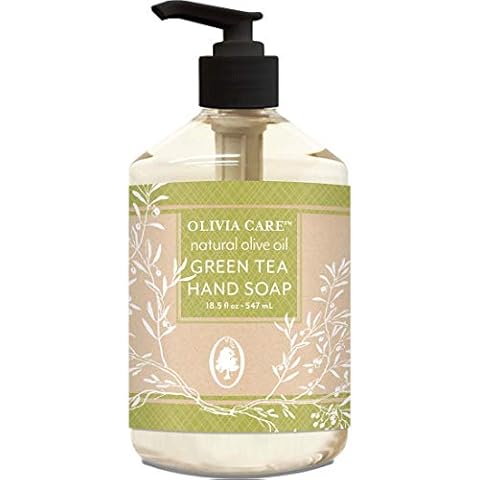 Olivia Care Liquid Hand Soap - Green Tea & Olive Oil Cover