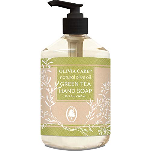Olivia Care GGI-1 Liquid Hand Soap Green Tea & Olive Oil. All Natural cover