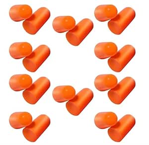 Ear Plugs Extra Soft, Reusable 10 Pair Earbuds Noise Cancellation ...