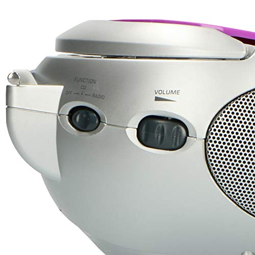 Lenco SCD24 CD-Radio für Kinder mit CD-Player und FM-Radiotuner