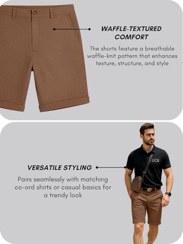 Image of GRECIILOOKS Casual Men Shorts | Rich Regular Fit Solid Short with Side Pockets | Relaxed Fit Half Pants | Mid Rise Waist (Available in Plus Size)