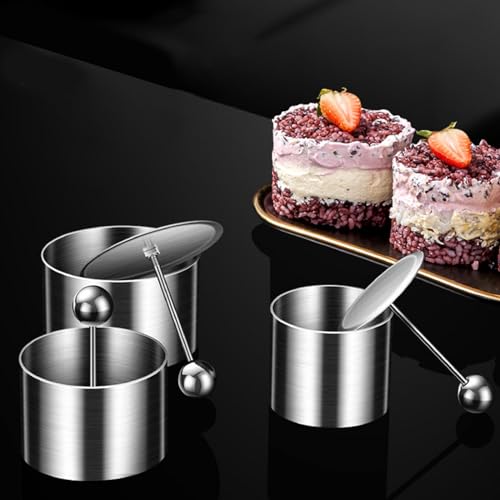 Anillos para moldear mousse y soufflé sin deformar tus postres 5