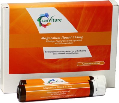 Preisvergleich Produktbild sanViture Magnesium liquid 375 mg