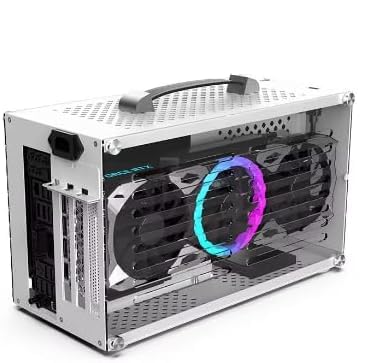 TRAVELLER MINI BUDGET GAMING WORKSTATION MINI ITX WHITE PC: Corei7 PROCESSOR | GPU (OPTION)| 16GB RAM | 1TB NVME | Windows 11 | WIFI BT READY (CORE I7 + GTX 1050 TI 4GB GRAPHICS)