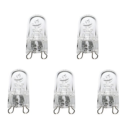 First4Spares G9 Clear 18w Xenon Capsule Bulb - 240v - Pack of 5