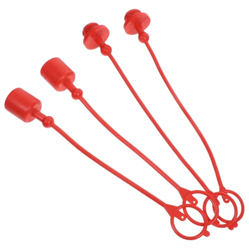 POPETPOP 2 juegos Kit Tapones Hidráulicos con Tapa Antipolvo Acoplamientos Rápidos de Alta Precisión Material Resistente Alta Presión para Protección Industrial y Desconexión Rápida