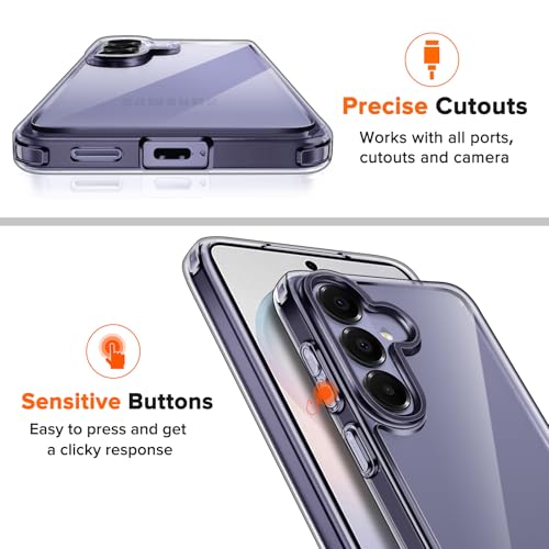 Image of ivoler 3-in-1 Case for Samsung Galaxy S26 5G 6.3 inch, Purple
