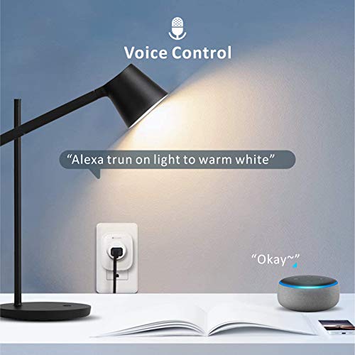 Baytion WiFi Smart Plug, Baytion 16A Energy Monitoring WLAN Smart Plug Socket Work with Alexa,Echo, Google Home Mini Smart Outlet Remote and Voice Control No Hub Required (2P) - Image 6