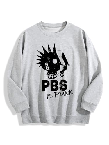 PBS Protest Shirt Democracy Resist FDT Sweatshirt Funny Crewneck Tops For Women Men