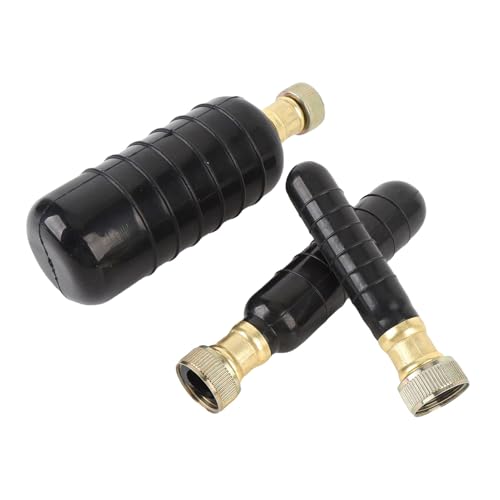 Kit de 3 unidades de vejiga desatascadora para tuberías de 1 a 6 pulgadas, vejiga hidráulica de goma para fregaderos, baños, cocinas, desagües principales y alcantarillas miniatura 1
